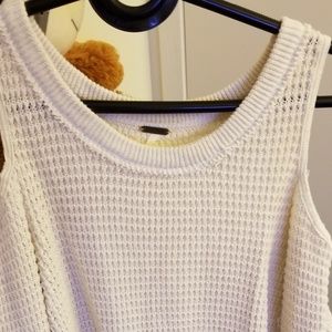 Free people open shoulder thermal sweater